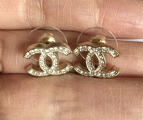 chanel classic stud earrings